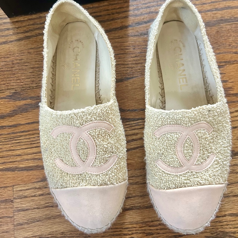 Chanel espadrilles size 37